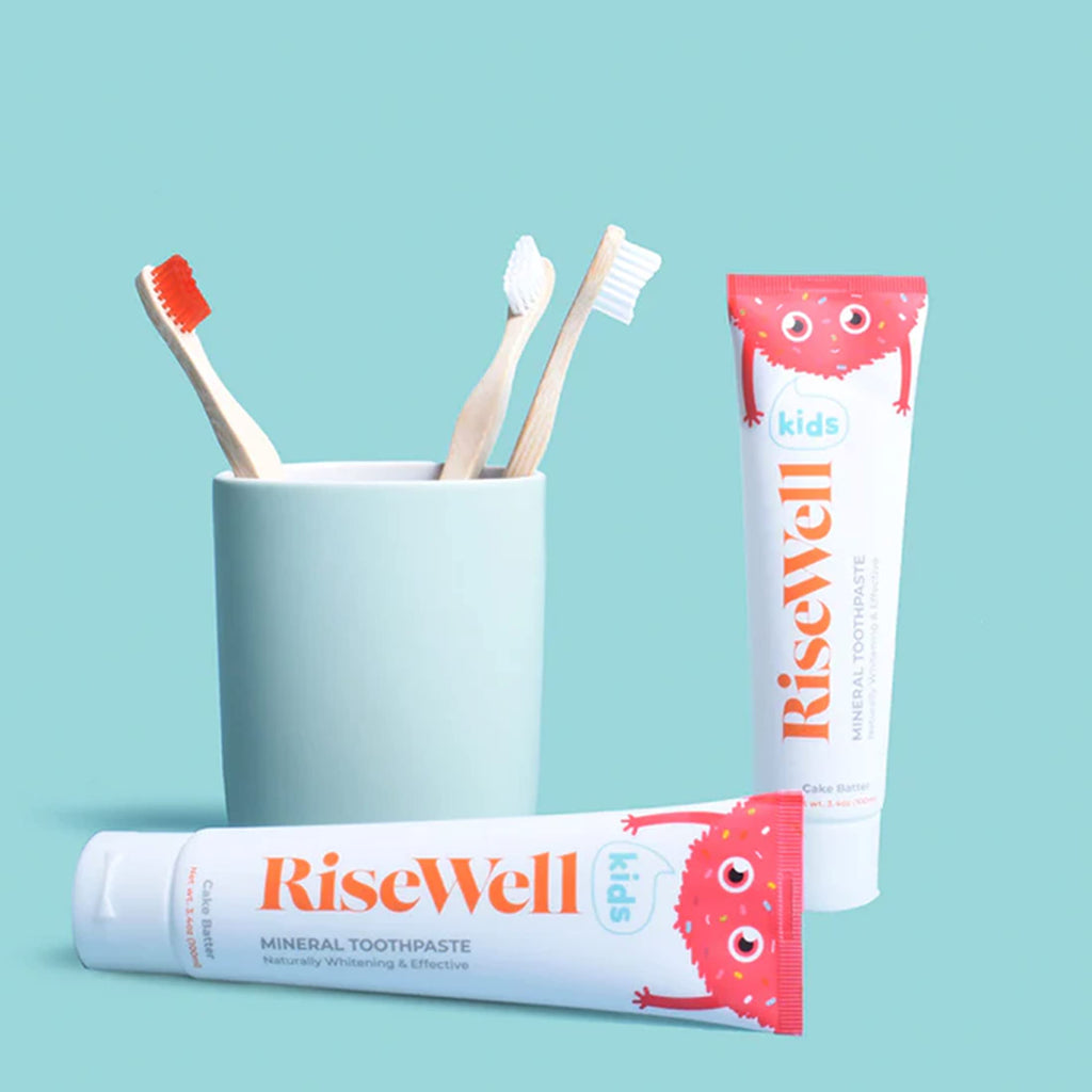 Risewell Kids Cake Batter Hydroxyapatite Toothpaste – Fluoride-Free