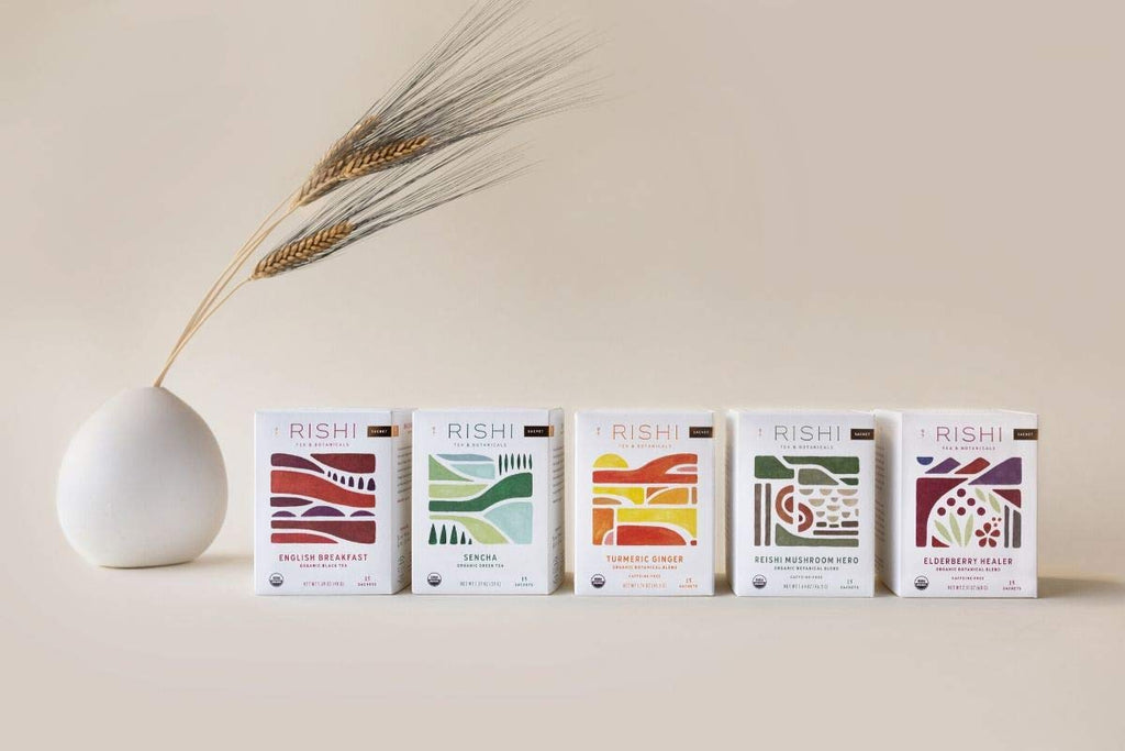 Rishi Chamomile Medley Tea – Organic Caffeine-Free Herbal Tea (15-Count Pack of 2)