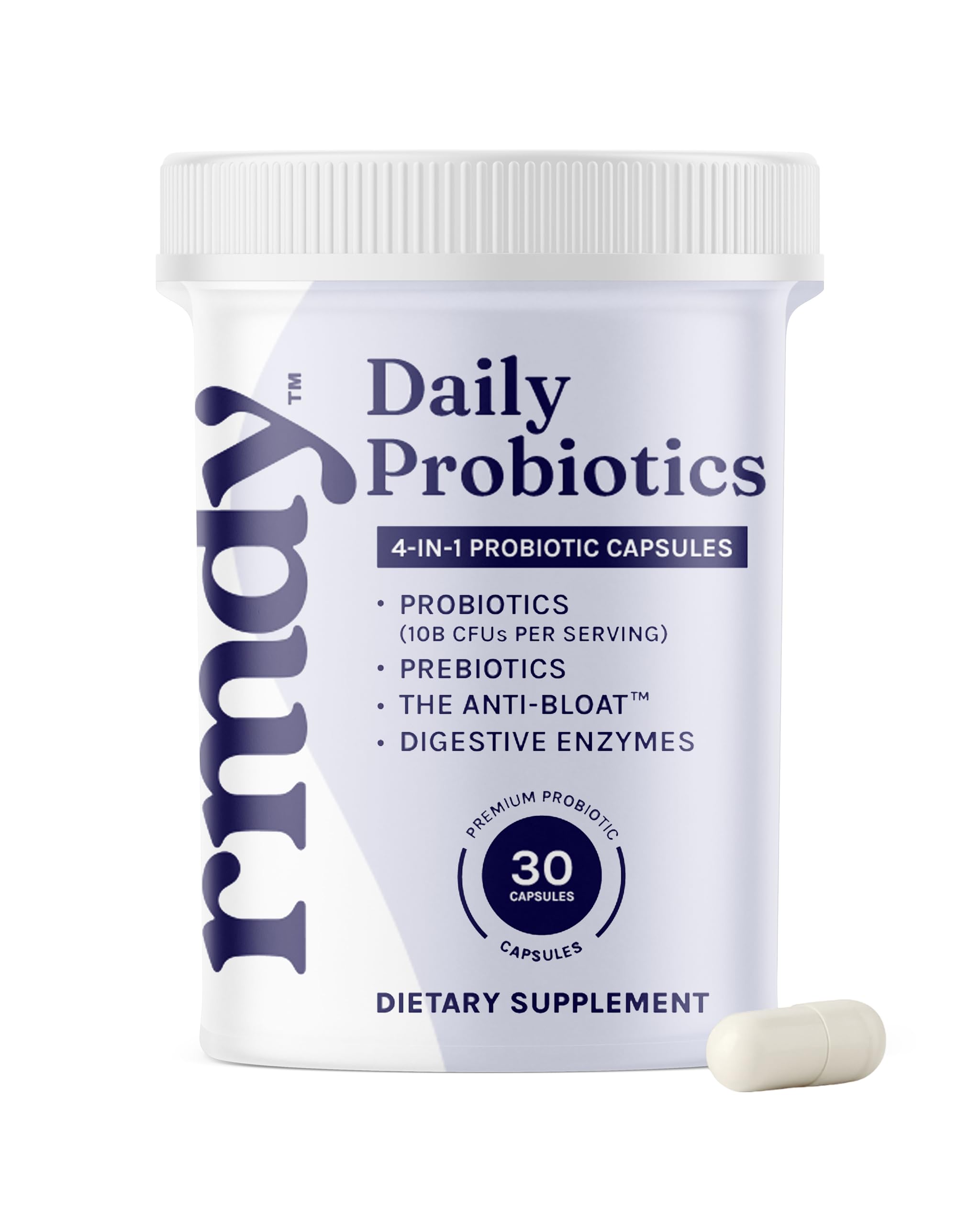 rmdy Probiotic for Digestive Health | Constipation & Bloating (30 Capsules)