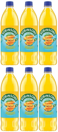6 x Robinsons Orange & Pineapple 1L Sugar Free