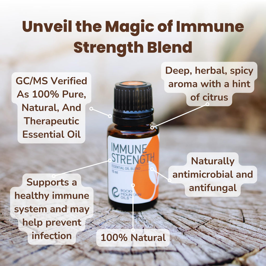 Rocky Mountain Oils Immune Strength Essential Oil Blend - 15ml