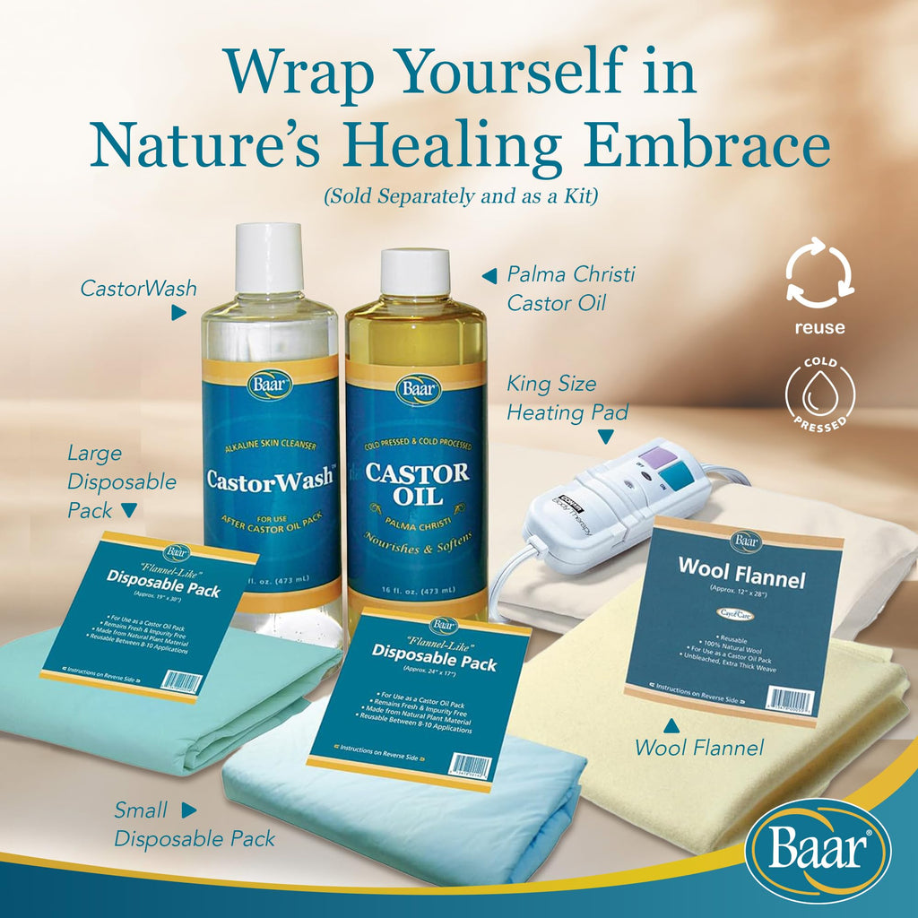 Baar Castor Oil Roll-On 3 oz – Palm Christi | Health & Beauty