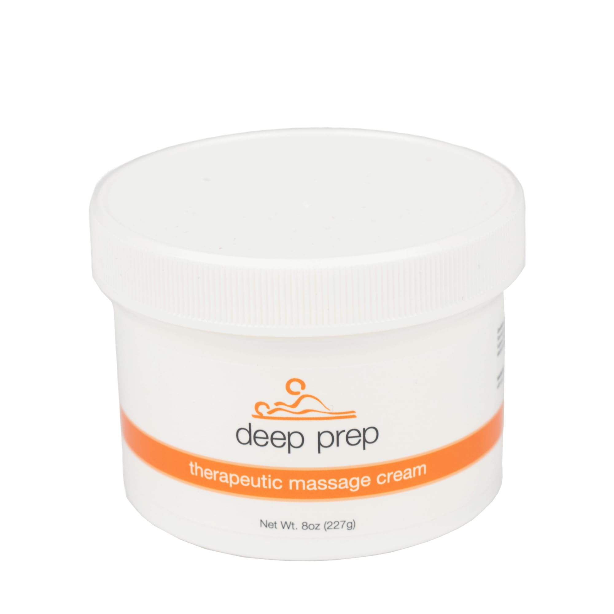 Rolyan Deep Prep Therapeutic Massage Cream, 8 oz – Deep Tissue & Professional Massage