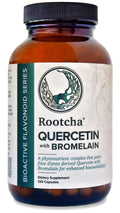 Rootcha Quercetin with Bromelain – 120 Capsules | Bioactive Fava d'anta Quercetin + Bromelain