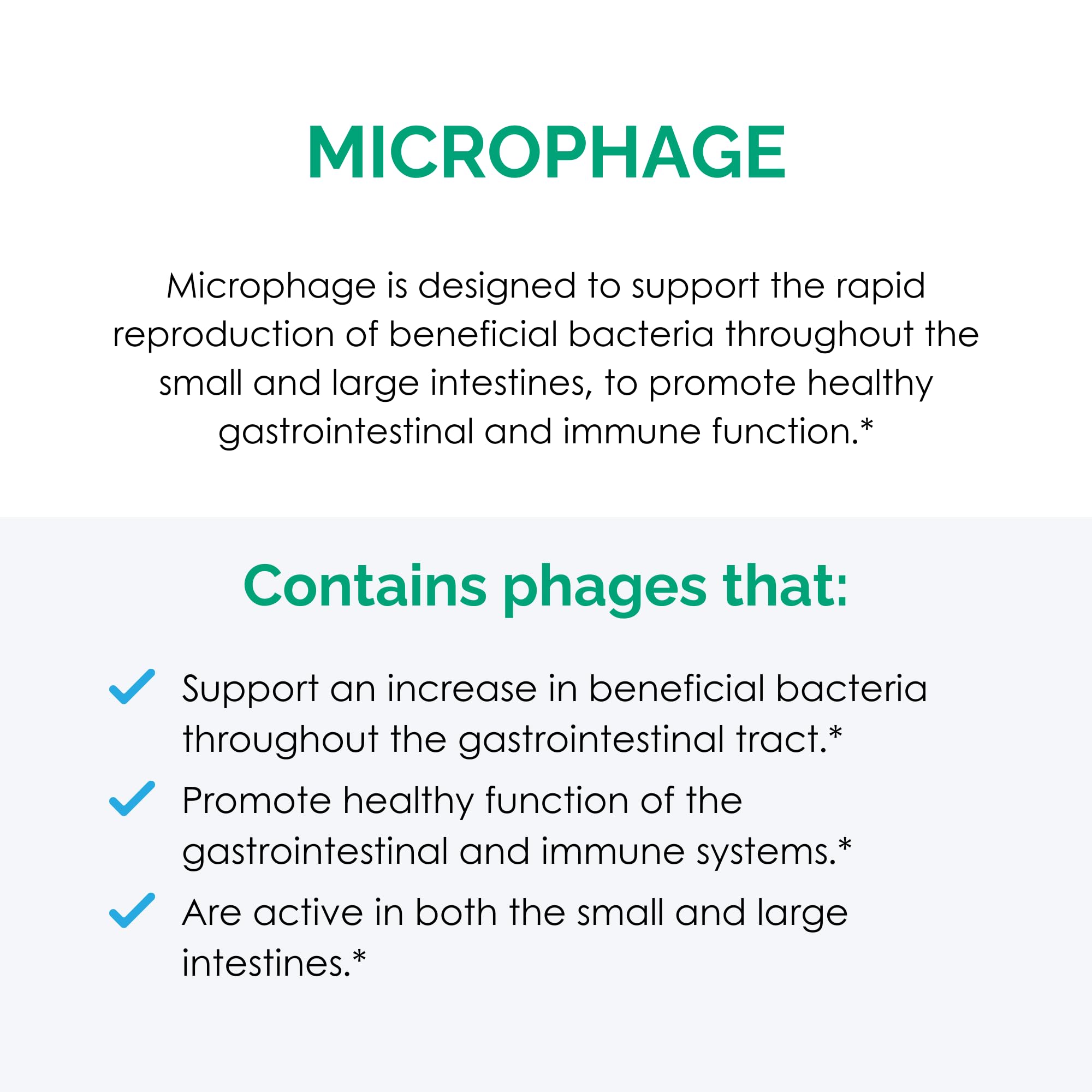 Rootcology by Dr. Izabella Wentz | Microphage: Four-Phage + Seven Probiotics | 60 Vegetarian Capsules