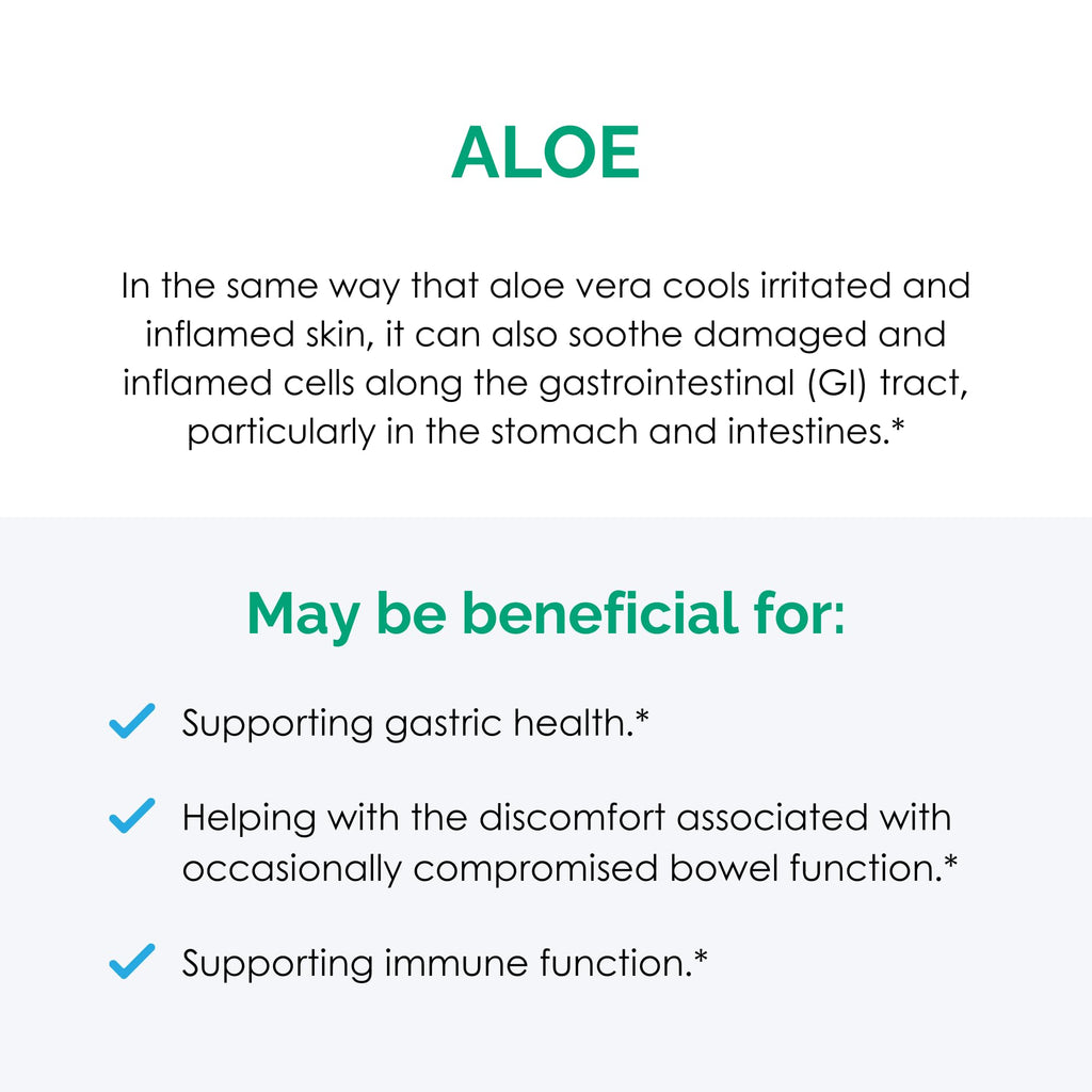 Rootcology Aloe Vera for GI Support by Dr. Izabella Wentz | 200:1 Whole Aloe Leaf Capsules - 60 Vegetarian Capsules