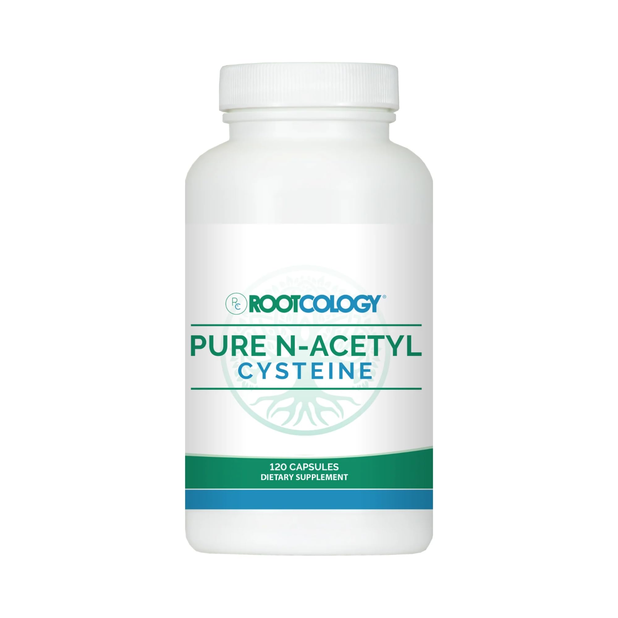 Rootcology by Dr. Izabella Wentz | Pure N-Acetyl Cysteine | (NAC) 900mg | 120 Capsules