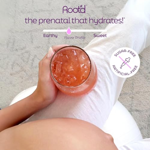 Root'd Prenatal Multivitamin Powder – 25 Vitamins & Minerals, 3x Electrolytes, Sugar-Free | 90 Packets