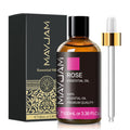 Rose Essential Oil 3.38oz – MAYJAM Premium for Diffusers & DIY