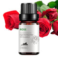 Rose Essential Oil - 100% Pure & Natural (0.33 fl oz / 10ml) | Aromatherapy, Skincare & Haircare | Mumianhua
