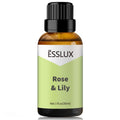 Rose & Lily Fragrance Oil by ESSLUX – Diffuser, Candle, Soap Making, Aromatherapy 1 fl oz
