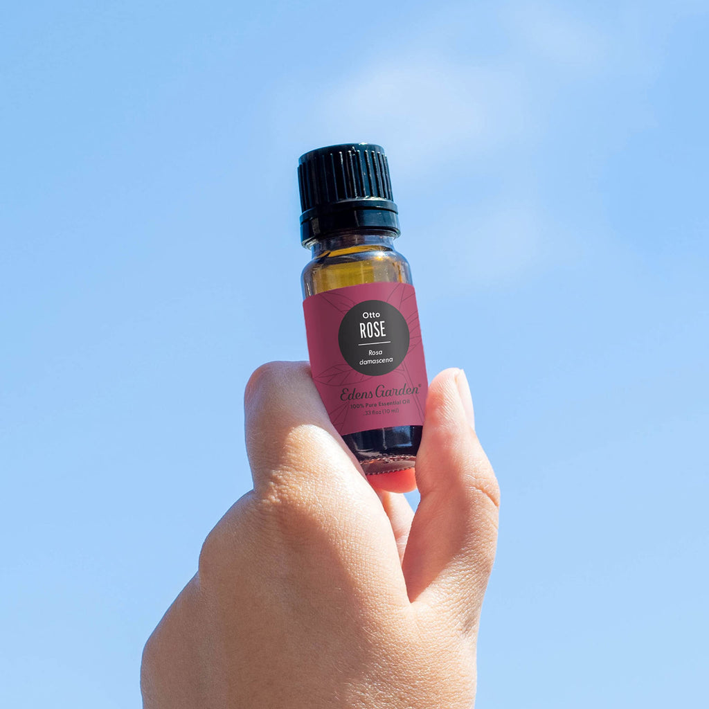Edens Garden Rose Otto Essential Oil 10 ml - Pure Premium Grade