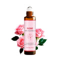 Rose Rollerball Essential Oil 10ML - Coconut Body Oil for Aromatherapy & Skin Care
