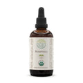 HerbEra Rosemary B120 USDA Organic Tincture | Alcohol-Free Extract, High-Potency Herbal Drops | Certified Organic Rosemary (Rosmarinus Officinalis) Dried Leaf (4 oz)