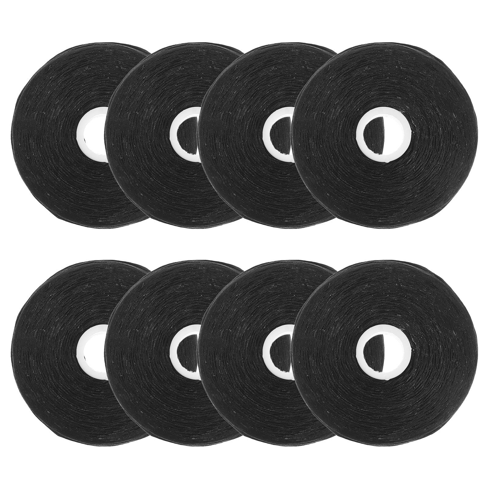 ROSENICE Bamboo Charcoal Dental Floss 50m – Mint Flavor, 8-Pack (Black)