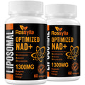 Rossylla 1300 mg Liposomal NAD+ Supplement | Highest Absorption | 120 Count