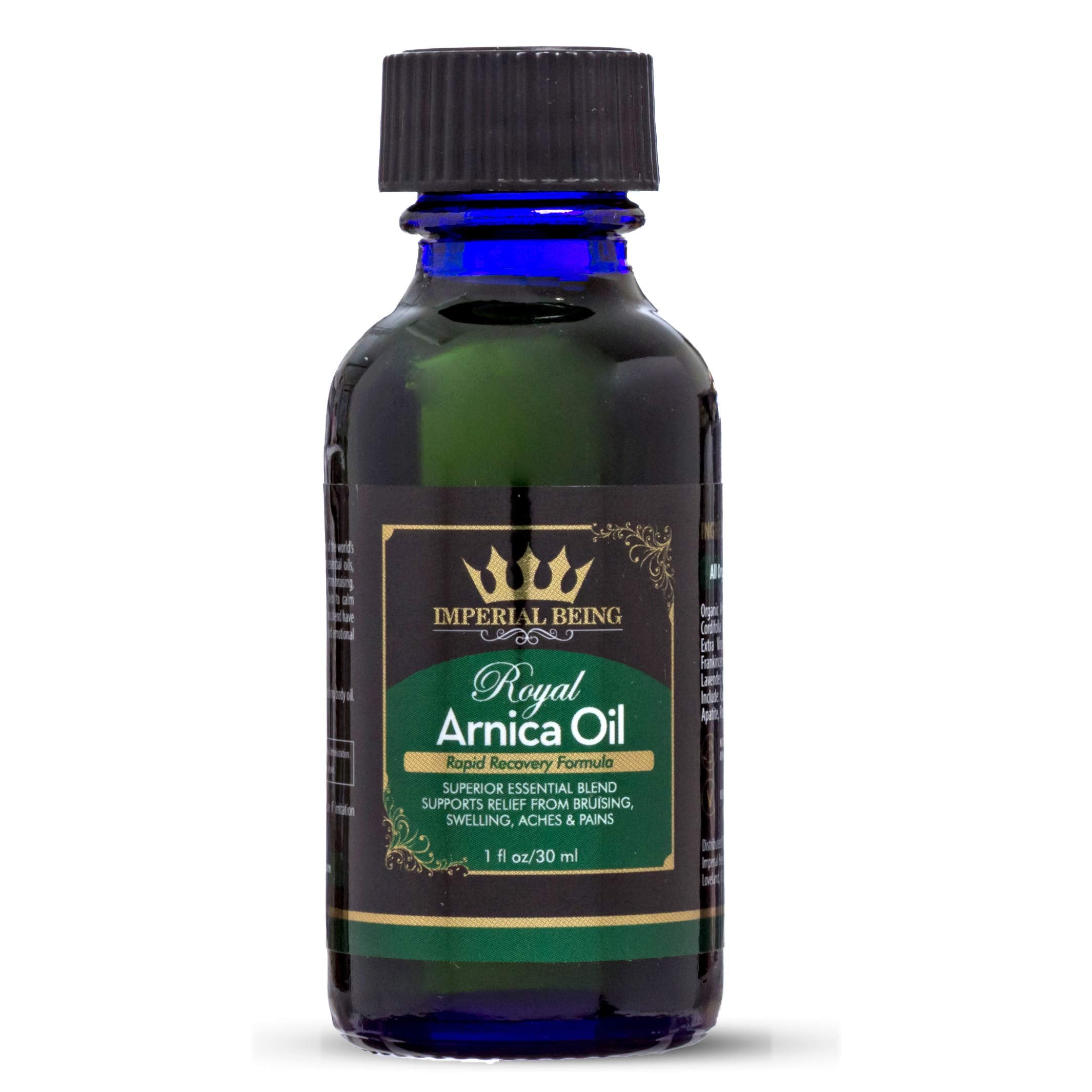 Royal Arnica Oil – Organic Herbal Blend for Muscle Recovery, Bruises & Joint Flexibility (1oz)