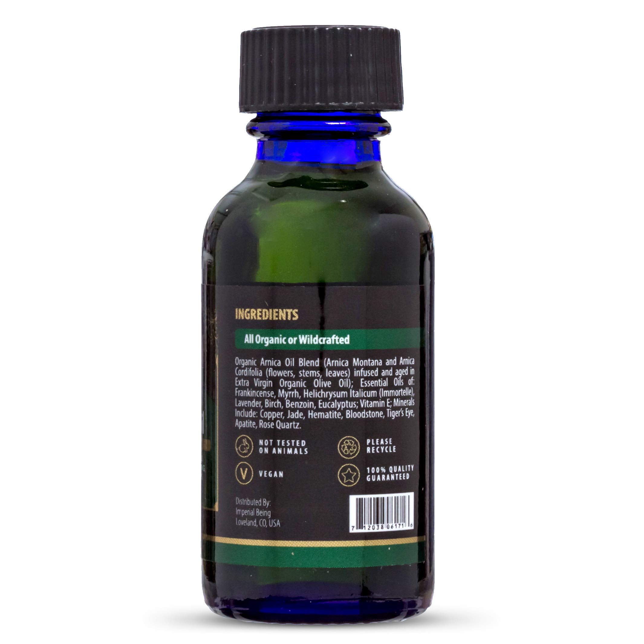 Royal Arnica Oil – Organic Herbal Blend for Muscle Recovery, Bruises & Joint Flexibility (1oz)
