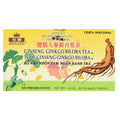 Royal King Ginseng Ginkgo Biloba Tea (20 Tea Bags) - 3 Box Pack