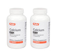 Rugby 600mg Calcium Tablets with 10mcg Vitamin D3 (400IU) – 180 Count, 2 Pack