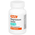 Rugby Magnesium Oxide 400 mg Tablets | Gluten-Free Dietary Supplement | 120 Count