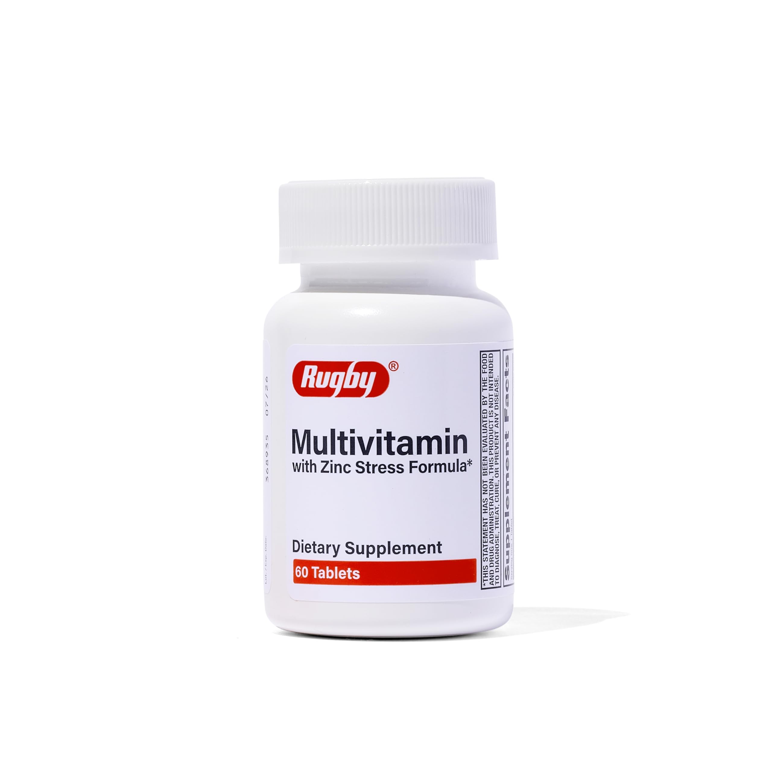 Rugby Multivitamin with Zinc Stress Formula - 60 Tablets