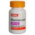 RUGBY LABORATORIES Niacinamide 500 mg – 100 Tabs | Vitamin B3 Supplement