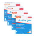 Rugby Polacrilex 2mg Nicotine Gum – Cinnamon Flavor, Sugar-Free (100 Count, 4 Pack)