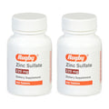 Rugby Zinc Sulfate 220 mg Tablets – 100 Count (2 Pack) – Dietary Supplement