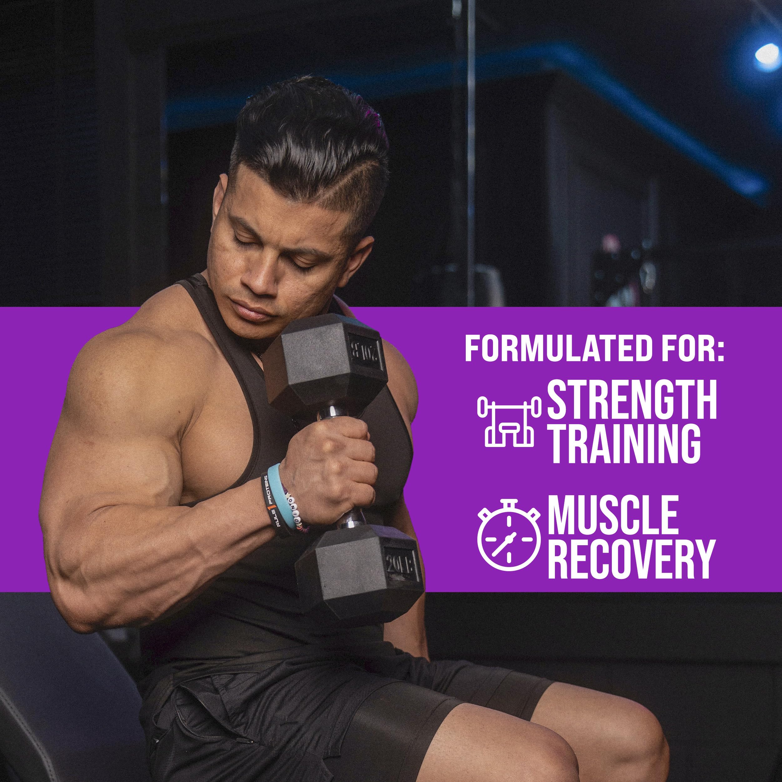 Rule 1 Casein Protein – 25g Protein & 11g EAAs, Slow-Release Micellar Casein (2 lb, Chocolate Fudge)