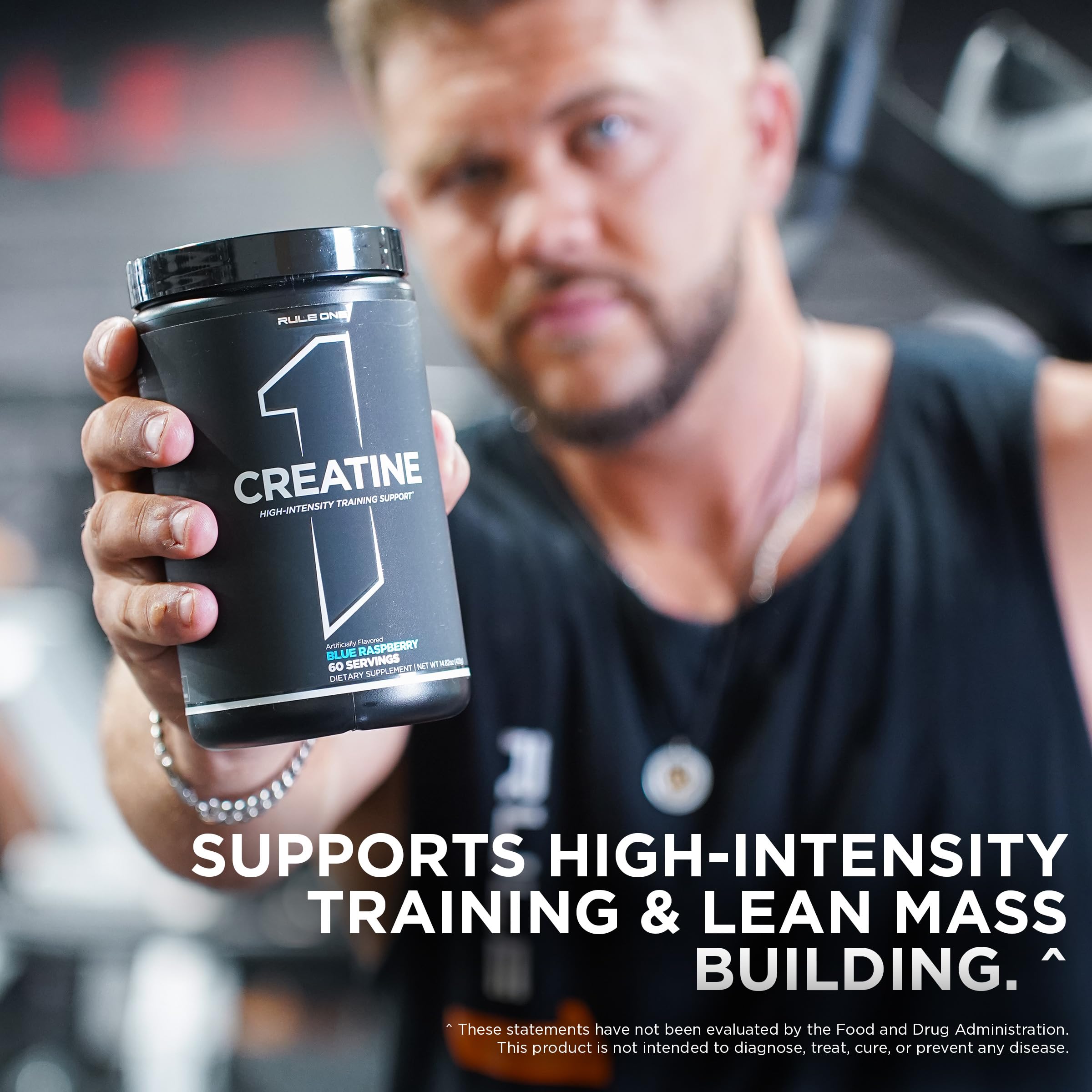 Rule 1 Creatine Powder – Micronized Creatine Monohydrate (130 Servings, Unflavored)