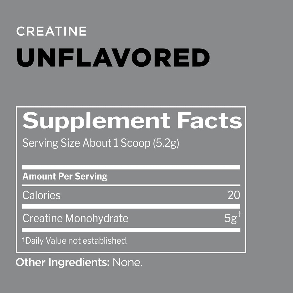 Rule 1 Creatine Powder – Micronized Creatine Monohydrate (130 Servings, Unflavored)