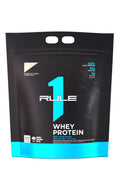 Rule 1 Whey Protein – 24g Fast-Acting Protein from All-Whey Sources with Naturally Occurring EAAs & BCAAs (10 lb Vanilla Ice Cream)