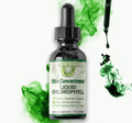 Ruolai Chlorophyll Liquid Drops – 5X Strength Detox & Deodorant | Mint Flavor, Vegan, Non-GMO, 2 Fl Oz