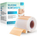Rvlaim Silicone Scar Sheets & Tape (1.6”x60” Roll) – Gentle, Flexible Scar Care