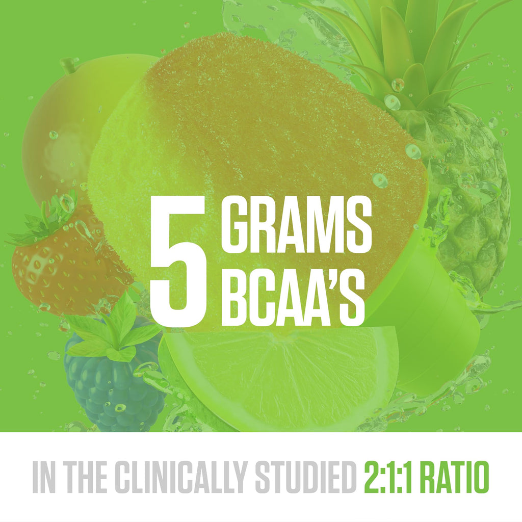 RYSE BCAA EAA Powder Tropical SnoCone – 5g BCAAs, 3g EAAs, Sugar-Free Hydration, 30 Servings