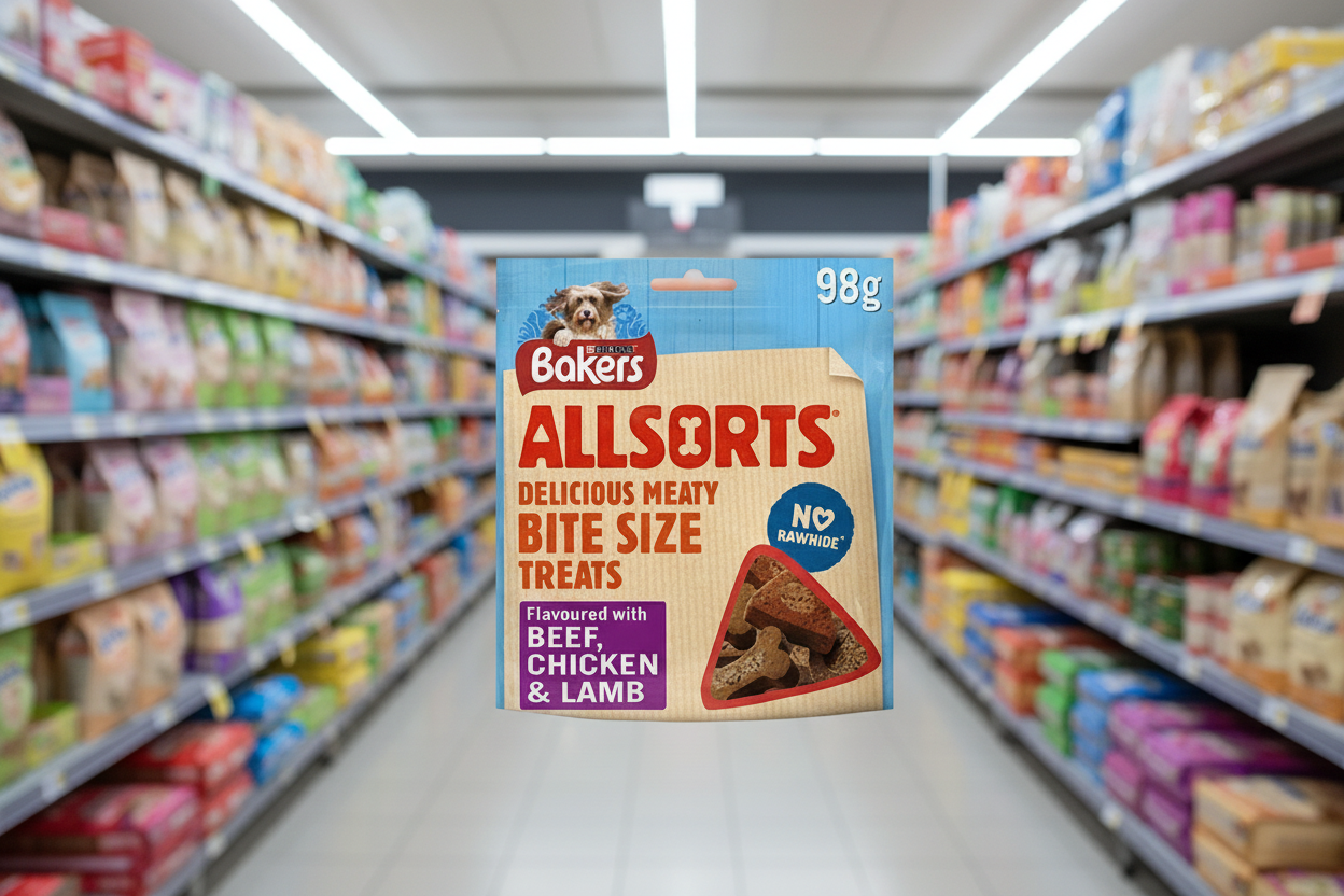 6 x Bakers Allsorts 98Gm