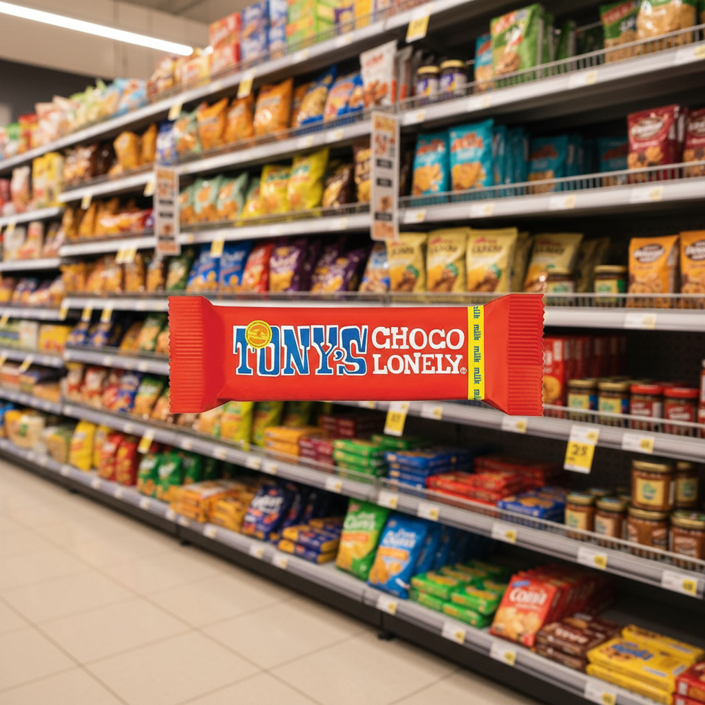 35 x Tonys Chocolonely Milk Chocolate 35G