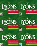 12 x Lyons Original Blend 80 Biodegradable Teabags 232G