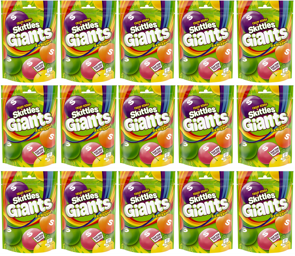 15 x Skittles Giants 132G