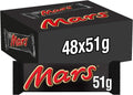 48 x Mars Caramel Nougat & Milk Chocolate Snack Bar 51G