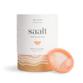 Saalt Menstrual Disc - Soft, Reusable Medical-Grade, Sunset Coral (Small)