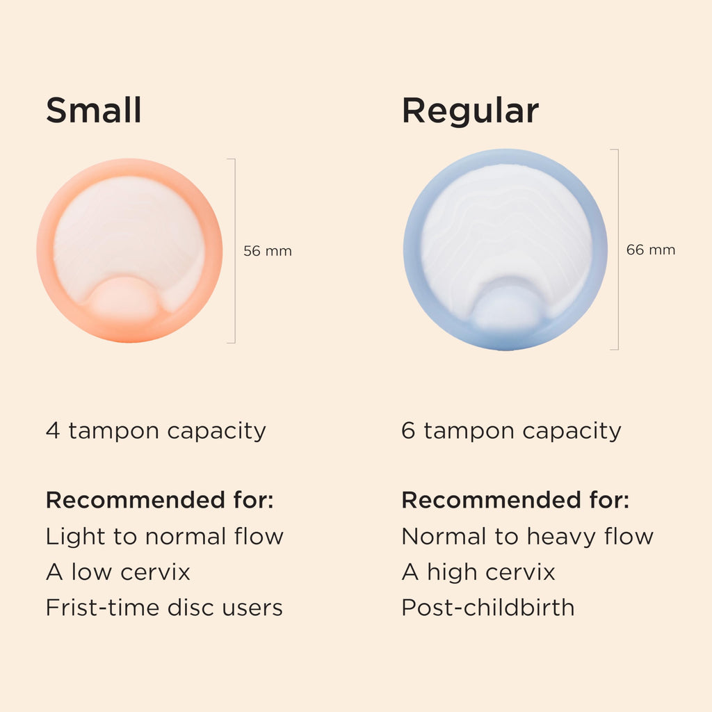 Saalt Menstrual Disc Duo – 12-Hour Reusable Period Disc, BPA & Latex Free