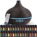 SACATR 550ml Aroma Diffuser with Essential Oils Set – Ultrasonic and Remote