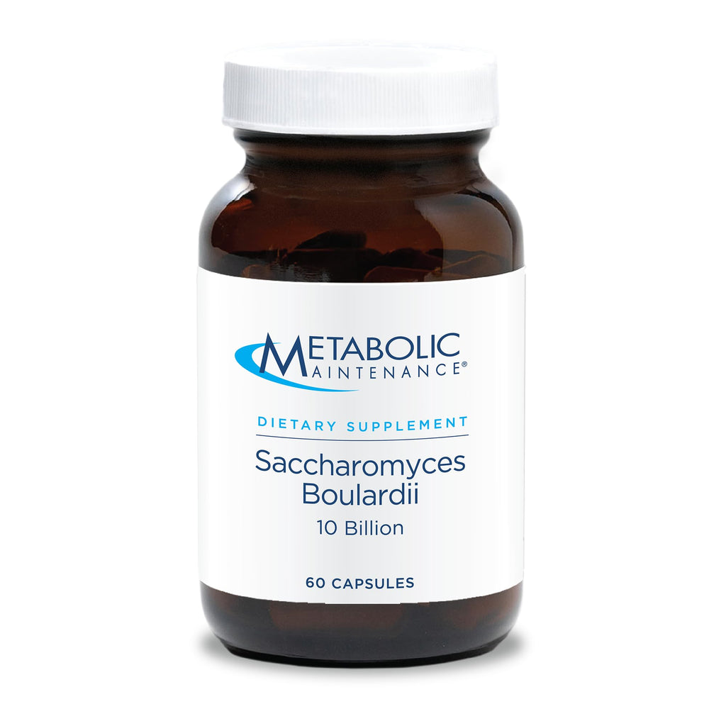 Metabolic Maintenance Saccharomyces boulardii Probiotic – Shelf-Stable 10B CFU (60 Caps) | Gut Health & Immunity