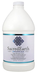 Sacred Earth Botanicals Lotion (½ Gallon) – Unscented Massage Lotion