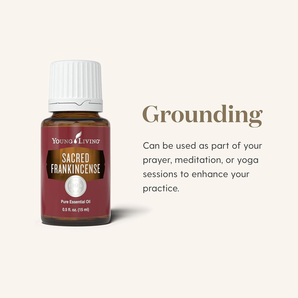 Sacred Frankincense Essential Oil 15 ml – Woodsy Aroma for Relaxation | Young Living