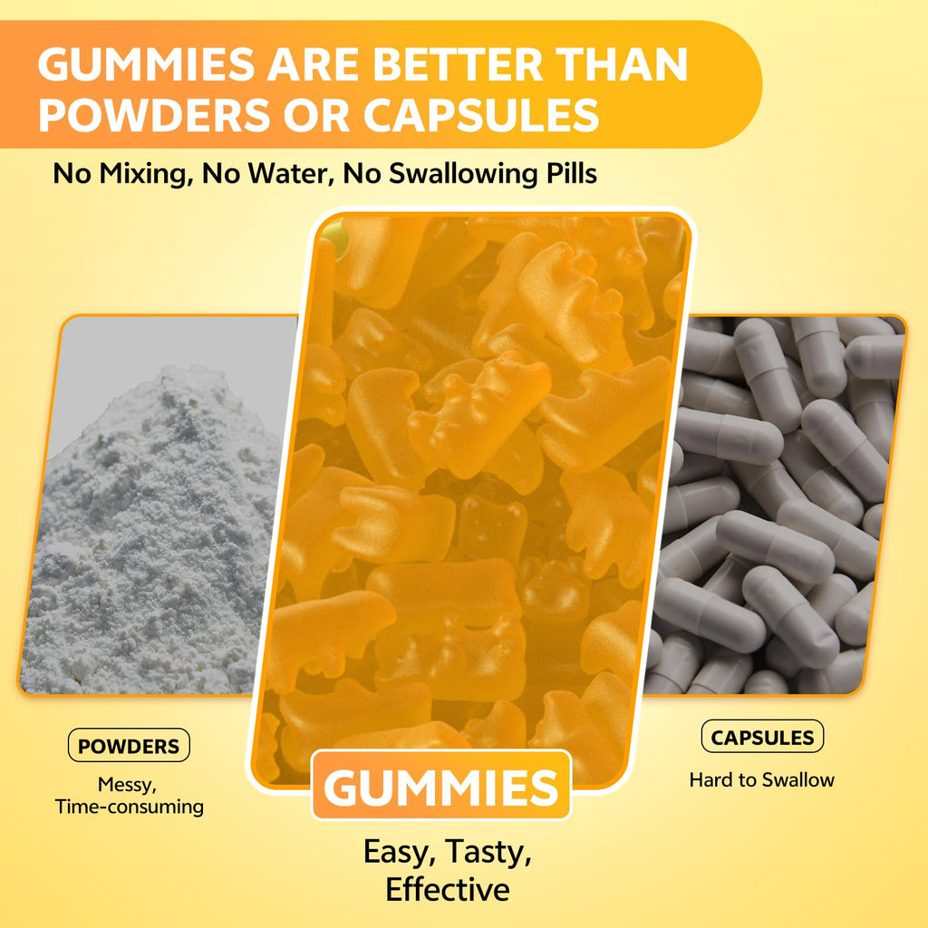 10-IN-1 Saffron Gummies – Sugar Free Mood & Focus Support (60 Count)
