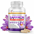 Saffron Supplements - 88.5 mg Pure Saffron Extract Capsules | Mood, Focus, Eye Health - Made in USA