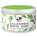 White Sage Candle 6 oz - 35 Hr Burn Time | Cleansing & Aromatherapy
